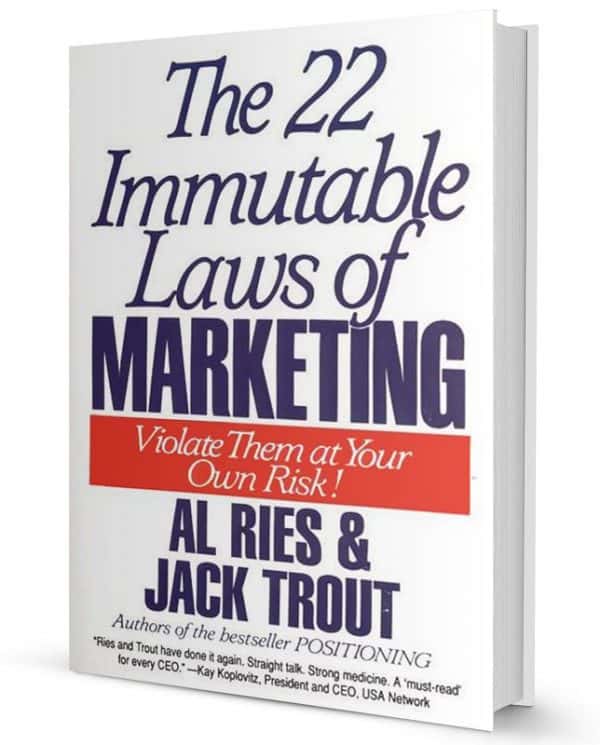 The 22 Immutable Laws of Marketing cover audio