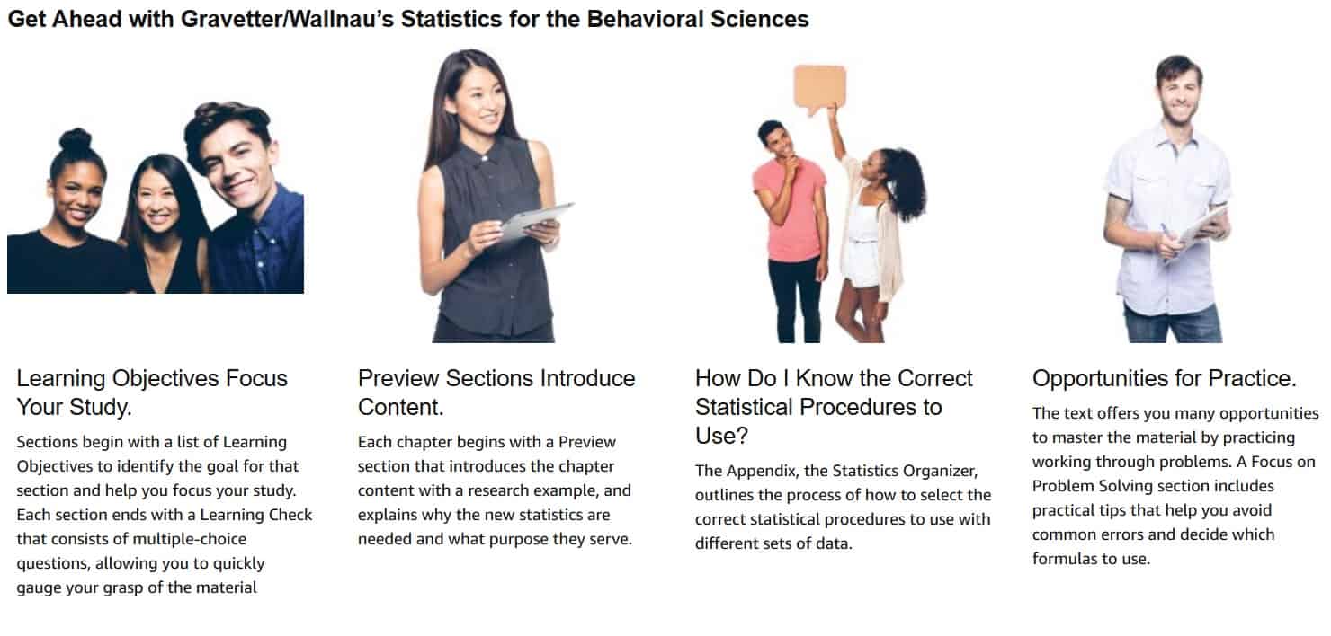 gravetter wallnays statistics for the behavioral sciences 10e