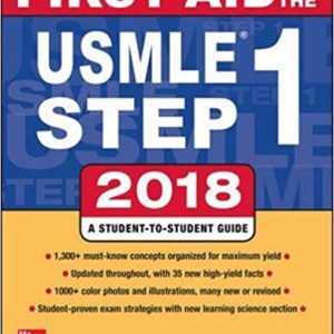 first aid usmle step 1 2018 pdf