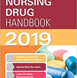 Saunders Nursing Drug Handbook 2019 (1st Edition) - eBook