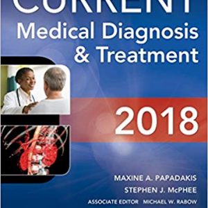 Current Medical Diagnosis and Treatment 2018, (57th Edition) - eBook