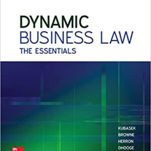 Dynamic Business Law: The Essentials (4th Edition) - eBook