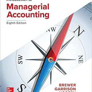 Introduction to Managerial Accounting (8th Edition) - eBook