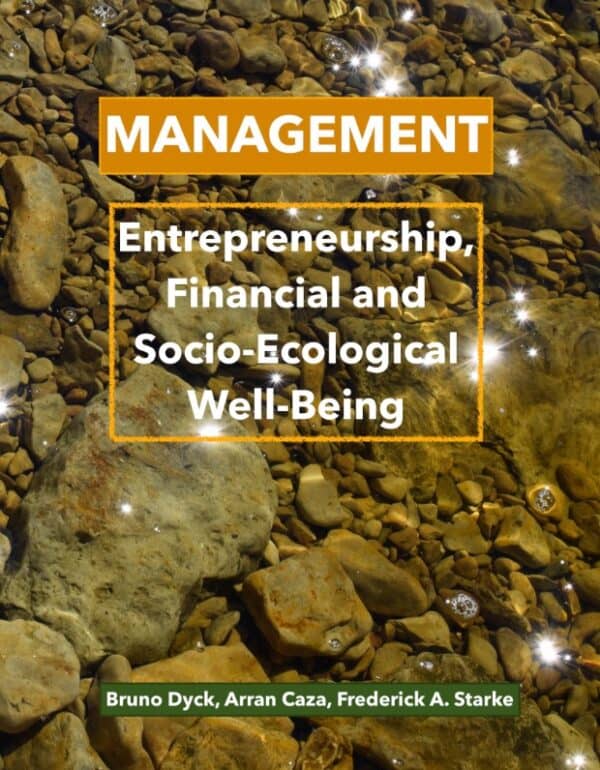 Management Entrepreneurship, Financial and Socio-Ecological Well-Being